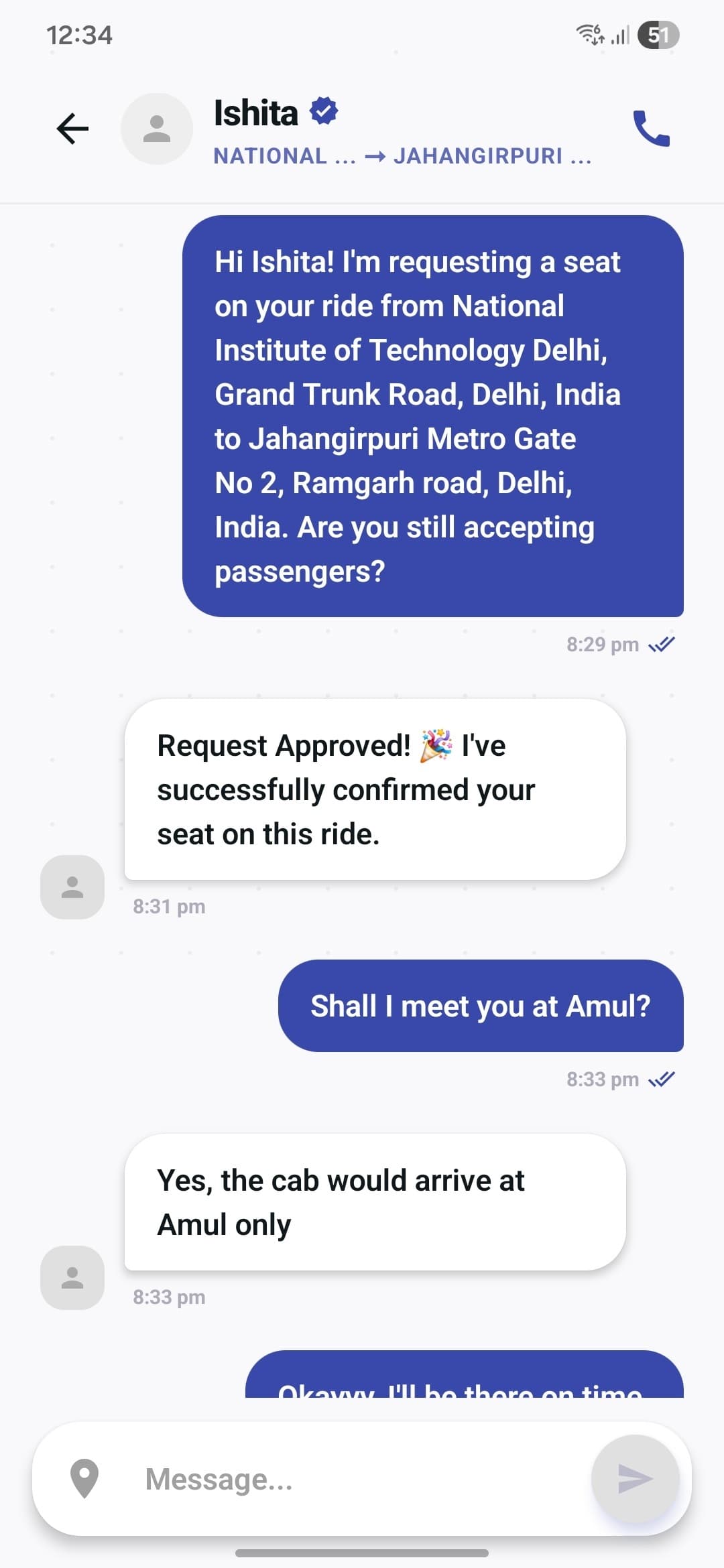 In-App Chat